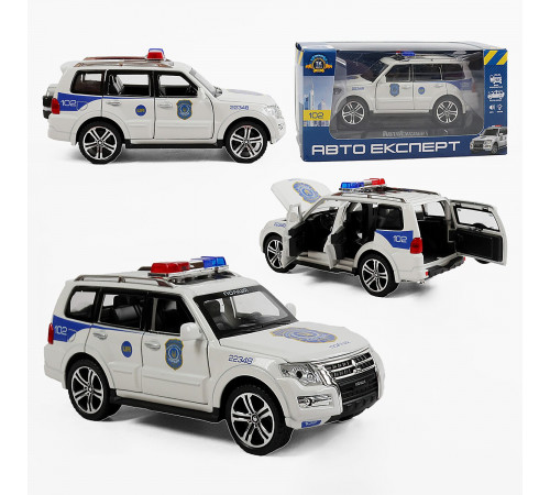 Машина 51282 Авто Эксперт (масштаб 1:32 свет, звук, инерция, подвижные элементы)