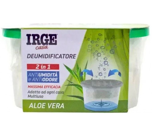 Поглинач запаху і вологи Irge 2 in 1 Aloe Vera 400 мл