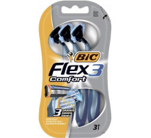 Станки бритвені BIC Flex 3 Comfort 3 шт