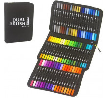 Набір акварельних маркерів Dual Brush Pens DW-60 60 шт