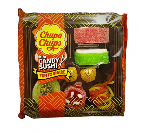 Цукерки желейні Chupa Chups mini Candy Sushi 100 г Цукерки желейні Chupa Chups mini Candy Sushi 100 г