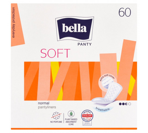 Щоденні прокладки Bella Panty Soft 60 шт