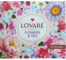 Коллекция чая Lovare Flowers&Tea 12 видов по 5 шт