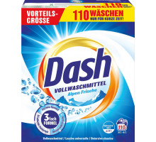 Пральний порошок Dash Alpen Frische 5.5 кг 110 циклів прання