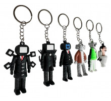 Брелок фігурки ZZ-219 Скібіді туалет