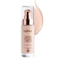 Тональна основа TopFace Skin Twin Cover Foundation №001 Ivory 32 мл