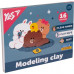 Пластилін Yes Line Friends 16 кольорів 320 г