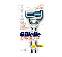 Бритва Gillette SkinGuard Sensitive з змінним картриджем на батарейці