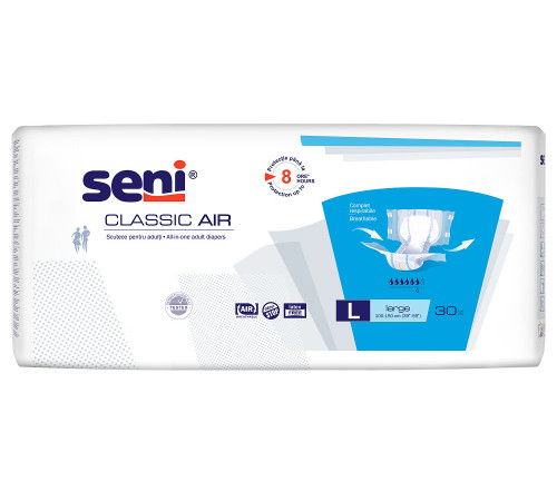 Підгузки для дорослих Seni Classic Air Large 100-150 см 30 шт
