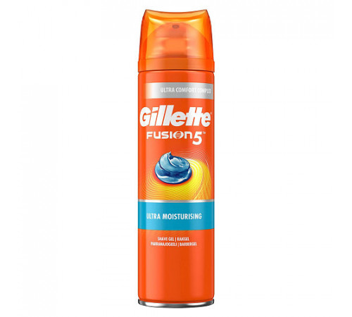 Гель для гоління Gillette Fusion 5 Ultra Moisturizing 200 мл