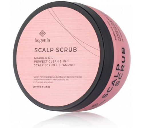 Скраб-шампунь для шкіри голови Bogenia Marula Oil 250 мл