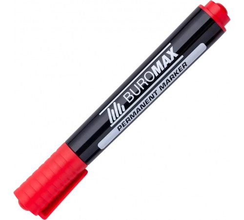 Перманентний маркер Buromax 8700-05 Червоний 2-4 мм Перманентний маркер Buromax 8700-05 Червоний 2-4 мм