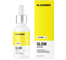 Висвітлювальна сироватка для обличчя Mr. Scrubber Glow Vitamin C зі стабільним вітаміном С 30 мл