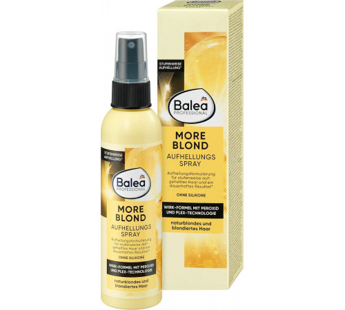 Осветляющий спрей для волос Balea More Blond 150 мл