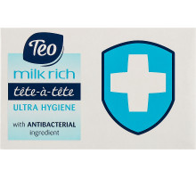 Мило тверде Тео Tete-a-Tete Rich Milk Ultra Hygiene 90 г