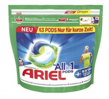 Гелеві капсули для прання Ariel All-in-1 Pods Universal 63 шт (ціна за 1 шт)