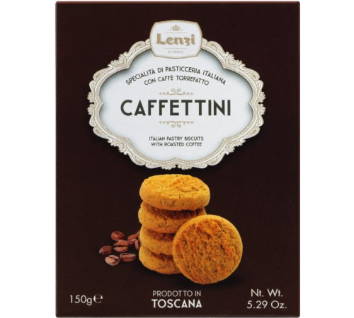 Печиво Lenzi Caffettini 150 г