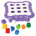 Іграшка-сортер Tigres 39520 Розумні фігурки 10 елементів фіолетовий