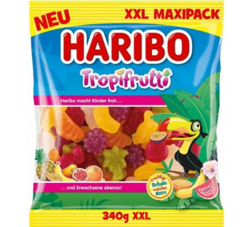 Конфеты желейные Haribo Tropifrutti 340 г