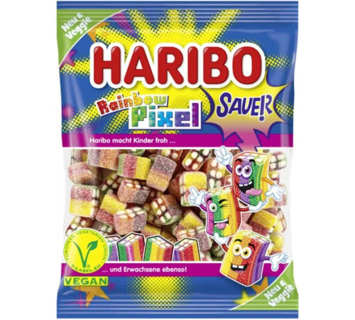 Конфеты желейные Haribo Pixel 160 г