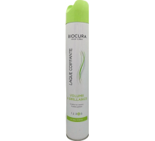 Лак для волосся Biocura Volume & Brillance 4 ультра сильної фіксації 400 мл