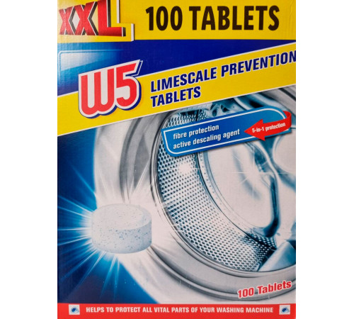 Таблетки для стиральных машин W5 100 шт (цена за 1шт)