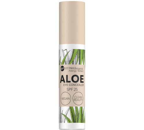 Гипоаллергенный маскирующий консиллер под глаза Bell Aloe Eye Concealer SPF 25 02 5 г