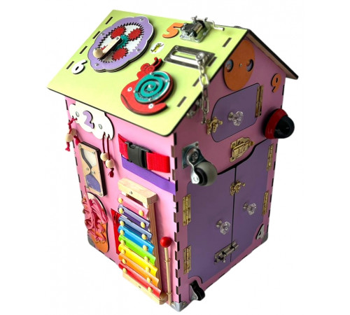 Бізібудинок рожевий 55 х 30 х 30 см