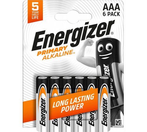 Батарейка мініпальчик Energizer Alkaline Power AAA 6 шт (ціна за 1 шт)