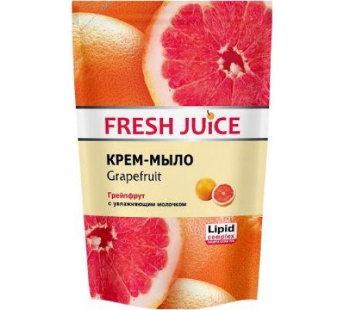 Жидкое крем-мыло Fresh Juice Грейпфрут дой-пак 460 мл