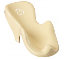 Дитяче сидіння для купання Tega Baby DK-003-132 Качечка протиковзне Світло-жовте