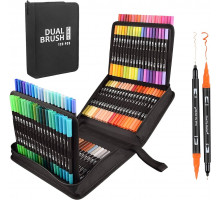 Набор акварельных маркеров Dual Brush Pens DW-120 120 шт