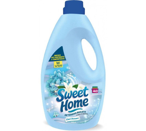 Гель для прання Sweet Home Blue Flowers 2 л 40 циклів прання