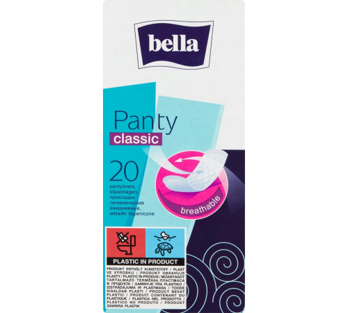 Ежедневные прокладки Bella Panty Classic 20 шт