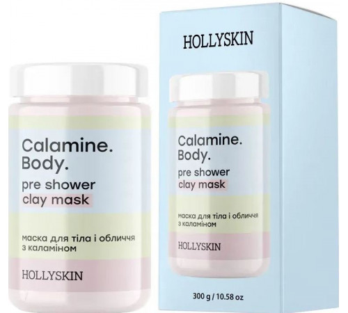 Маска для тіла та обличчя Hollyskin з Каламіном 300 г Маска для тіла та обличчя Hollyskin з Каламіном 300 г