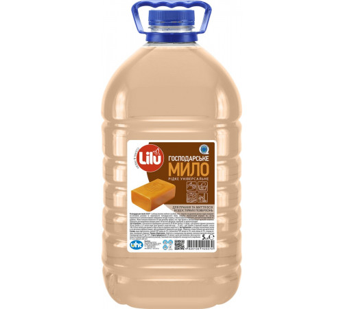 Жидкое мыло хозяйственное Lilu 5 л Жидкое мыло хозяйственное Lilu 5 л