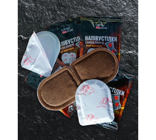 Грілка-напівустілка для ніг самонагрівна Energy of Nature 1 пара