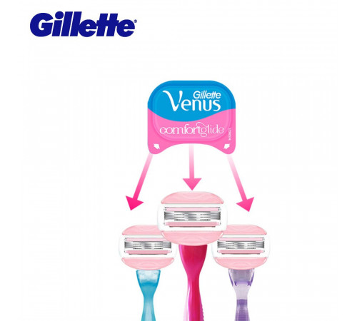 Сменный картридж для бритья Venus Comfort Glide 1 шт