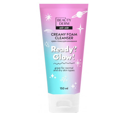 Крем-пенка для умывания Beautyderm Ready? Glow! 150 мл