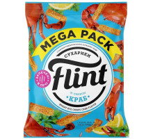 Сухарики пшенично-житні Flint зі смаком Краб 100 г