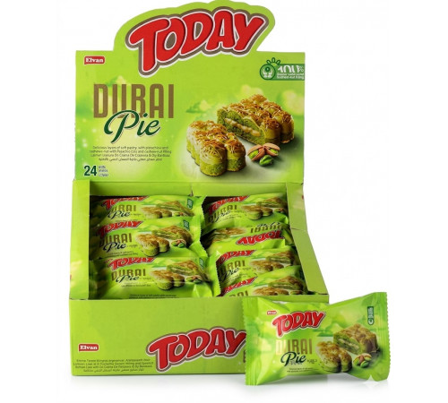 ТістечкоToday Dubai з начинкою фісташка 40 г