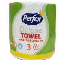 Бумажное полотенце Perfex Deluxe Towel 3 слоя 1 рулон