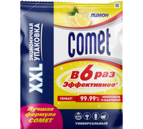Чистящий порошок Comet пакет Лимон 900 г