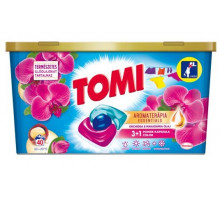 Гелеві капсули для прання Tomi Aromaterapia Orchidea Makadámia olaj 40 шт (ціна за 1 шт)