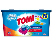 Гелевые капсулы для стирки Tomi Max Power Color 40 шт (цена за 1 шт)