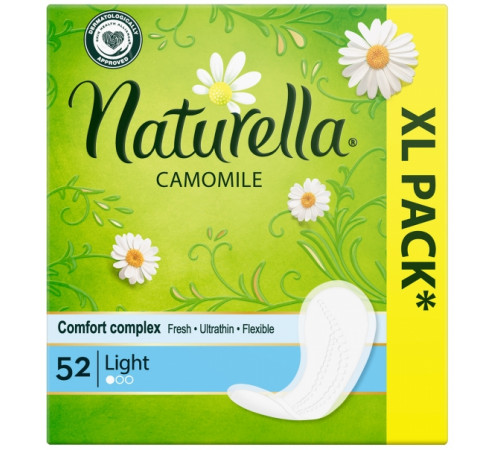 Щоденні гігієнічні прокладки Naturella Camomile Light 52 шт