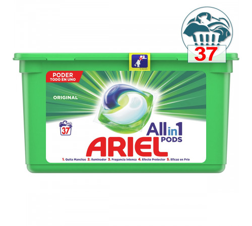 Гелевые капсулы для стирки Ariel Pods Original 37 шт (цена за 1 шт)