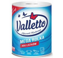 Бумажное полотенце Valletto Мега Rolka 300 отрывов