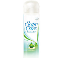 Гель для гоління для жінок Satin Care Sensitive Aloe Vera 200мл