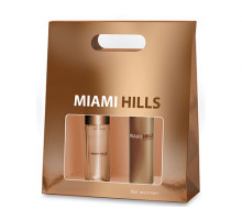 Подарочный набор Jean Mark женский Miami Hills.Туалетная вода Miami Hills 50 мл + Дезодорант аэрозоль Miami Hills  75 мл